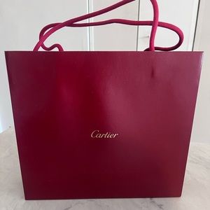 Cartier shopping bag